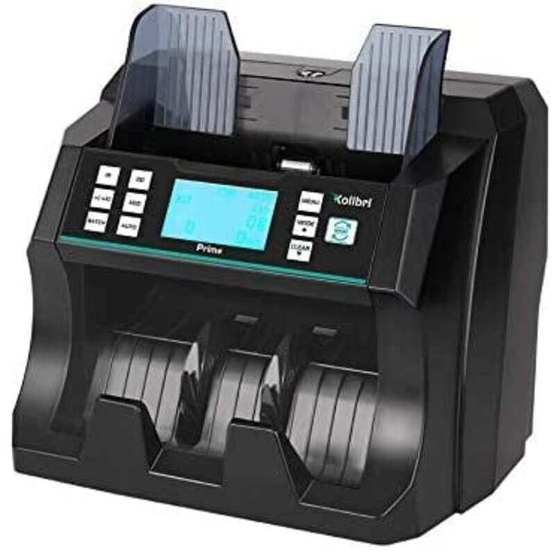 

Kolibri Prime Front Loading Simple Bill Counter With UV-MG-IR Detection Machine