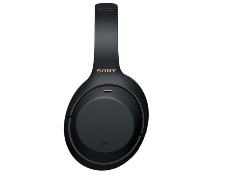 Sony Wh-1000Xm4 Wireless Noise Cancelling Bluetooth Over-Ear Headphones With Speak To Chat Function And Mic For Phone Call, Black, Universal