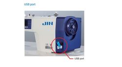 Jin L-1D Direct Drive,1-Needle Lockstitch Machine (with Automatic Thread Trimmer, Foot Lift, Digital Feed Control, Speaker Assist, USB)