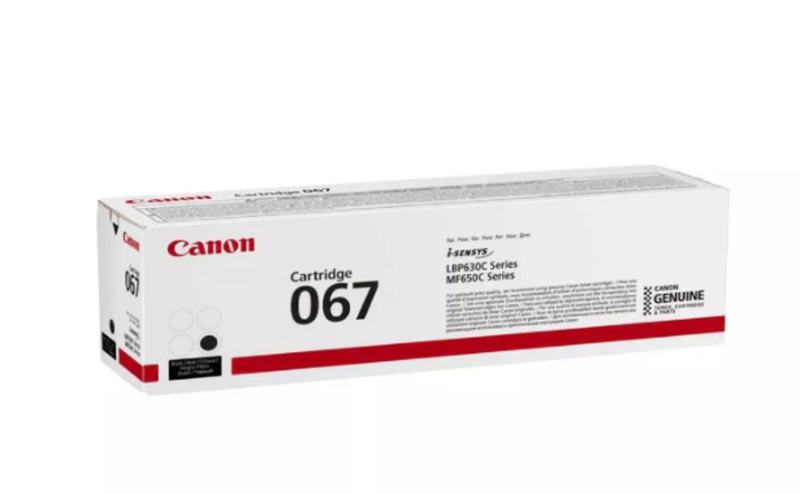 

Canon 067 Black Toner Cartridge