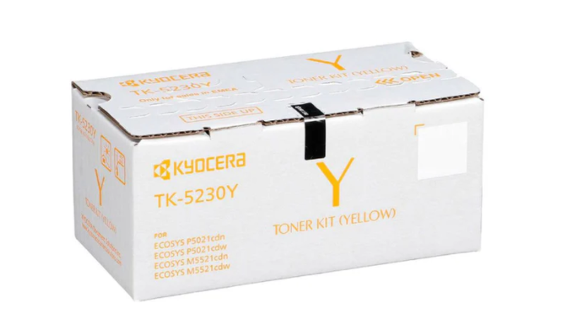 

Kyocera TK-5230 Yellow Toner Cartridge