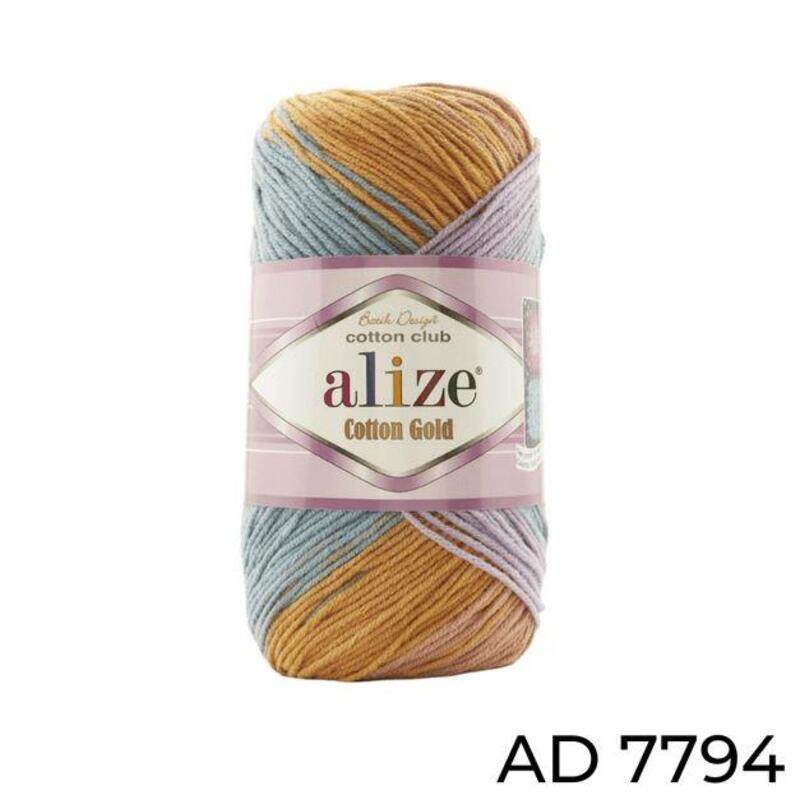 

Alize Cotton Gold Batik 100g, AD 7794