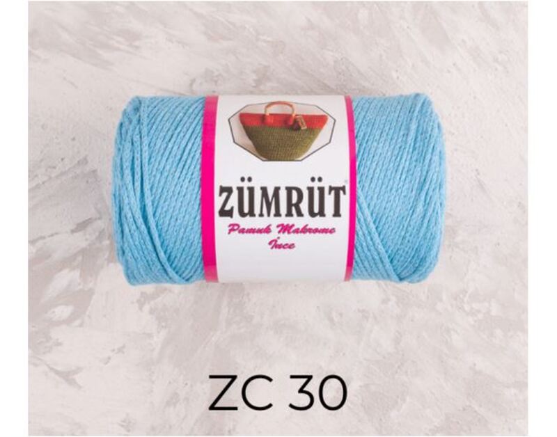 Zumrut Fine Cotton Macrame Thread 250g, ZC 30