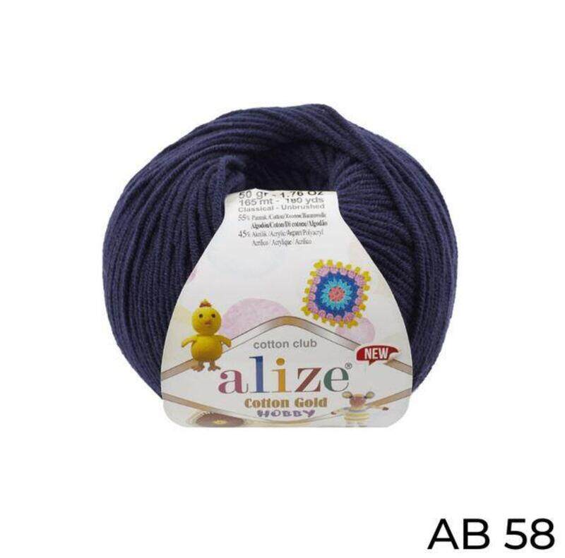 Alize Cotton Gold Hobby Yarn 50g, AB 58