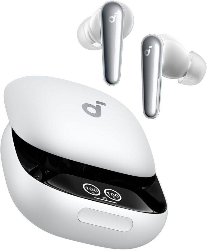 

Anker Soundcore Liberty 4 Pro Noise Cancelling Wireless Earbuds, 7-Sensor and Real-Time Adaptive Noise Cancelling, 2x Faster Charging, Studio-Level Hi
