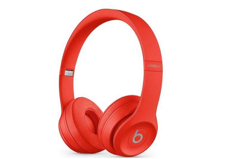 

Beats Solo 3 Wireless On-Ear Headphones, Red