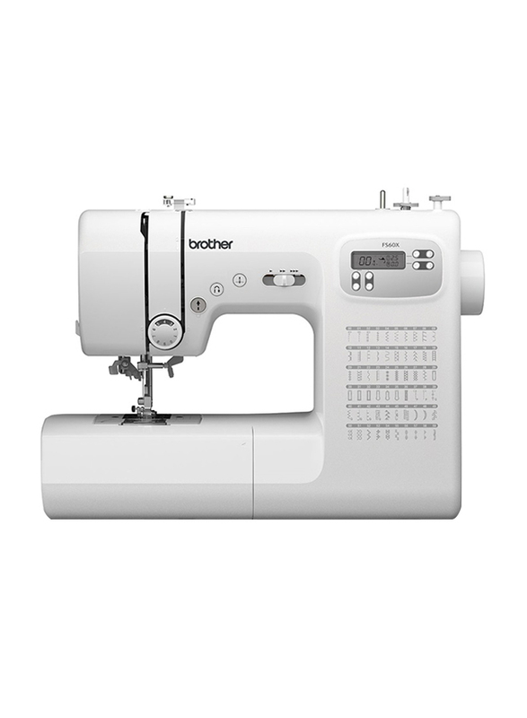 Brother FS60X Computerized Sewing Machine, White