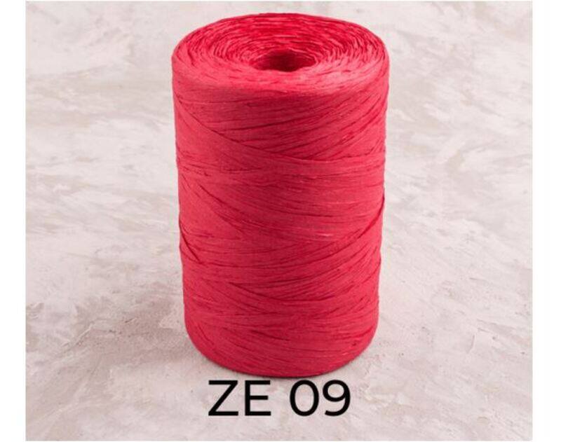 Zumrut Natural Raffia Paper Thread 150g, ZE 09