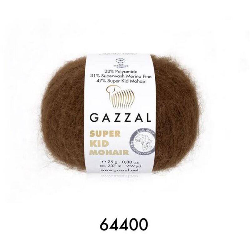 Gazzal Super Kid Mohair Yarn 25g, G 64400