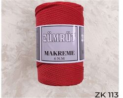 Zumrut Polyester Macrame Thread No. 6 250g, ZK 113