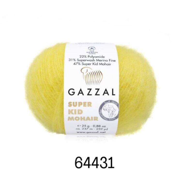 Gazzal Super Kid Mohair Yarn 25g, G 64431