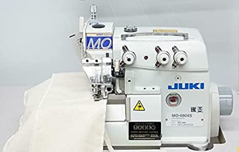 Juki MO-6804S 3-Thread Overlock Industrial Serger With Table And Clutch Motor