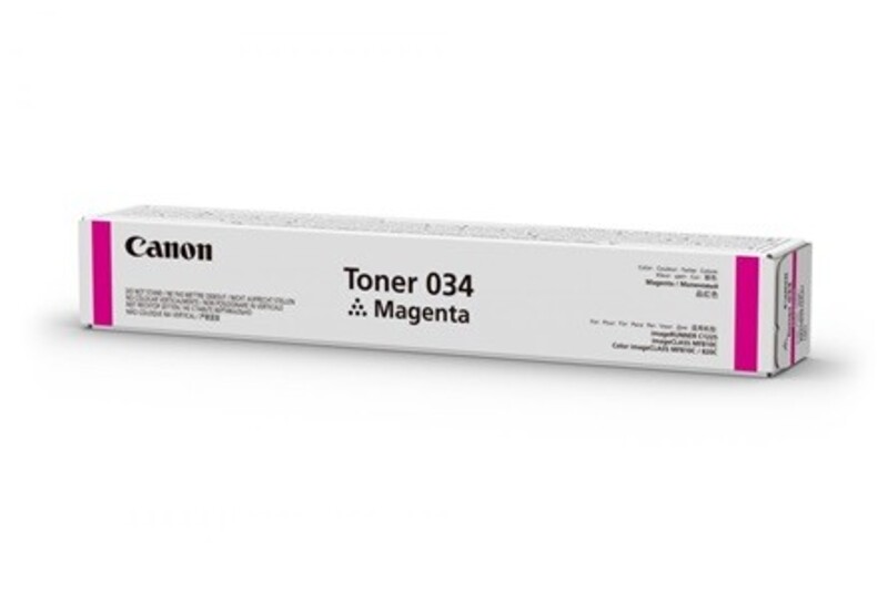 Canon 034 Magenta Toner Cartridge, imageRUNNER C1225