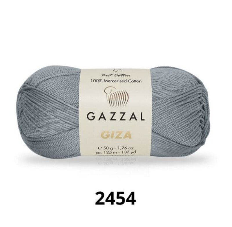 Gazzal Giza Yarn 50g, G 2454