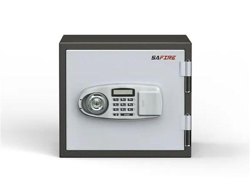 SAFIRE Fire Resistant Safe FR 20 (Horizontal) 1 Key Lock + 1 Digital Lock