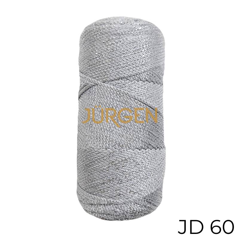 

JURGEN POLYSTER METALLIC MACRAME 4MM 200GMS JD60