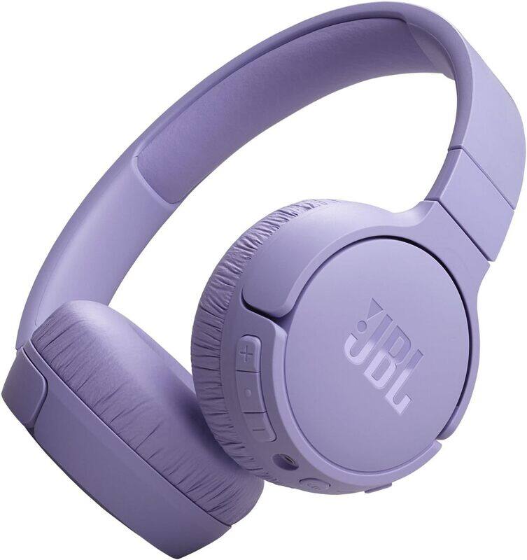 

JBL Tune 670NC Adaptive Noise Cancelling Wireless On-Ear Headphones, Pure Bass, Smart Ambient, Bluetooth 5.3 + LE Audio, Hands-Free Call, 70H Battery,