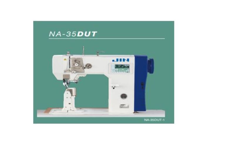 JIN NA-35DUT1K 1 Needle Direct Drive Lockstitch Machine with Automatic Thread Trimmer (Digital Stitch Length Control)