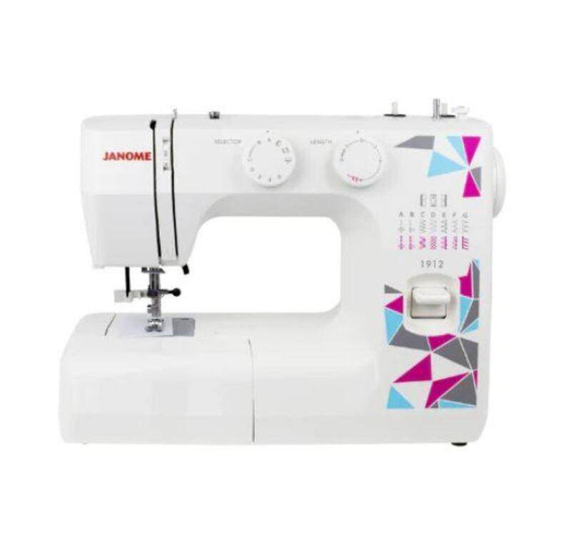 

Janome 1912 Sewing Machine 12 Stitches