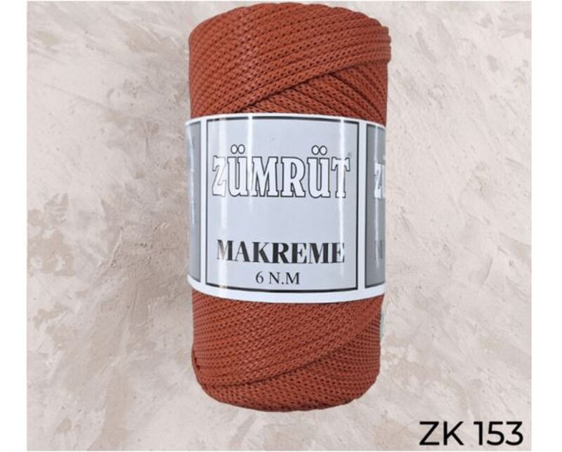 Zumrut Polyester Macrame Thread No. 6 250g, ZK 153