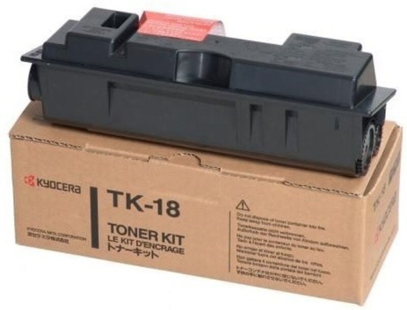 Kyocera Mita TK-18 Black Toner Kit