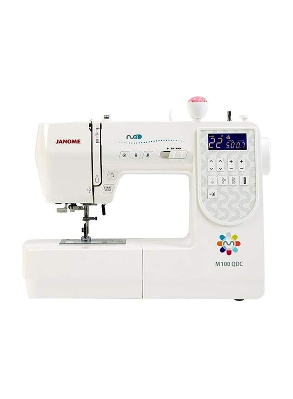 Janome Sewing Machine, M100QDC, White