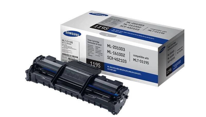 

Samsung MLT-D119S Black Toner Cartridge