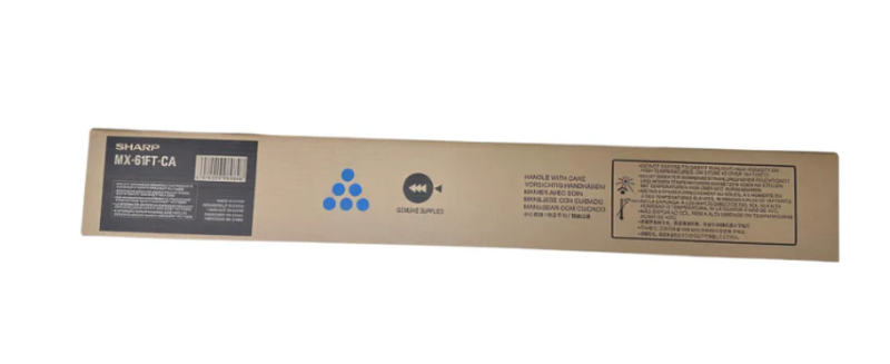

Sharp MX-61FTCA Cyan Toner Cartridge