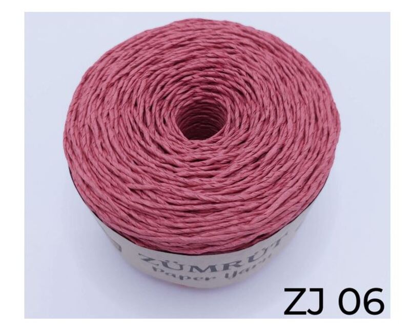 

Zumrut Paper Yarn 250g, ZJ 06