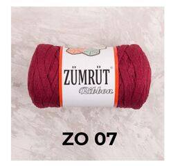 Zumrut Cotton Ribbon Yarn 250g, ZO 07