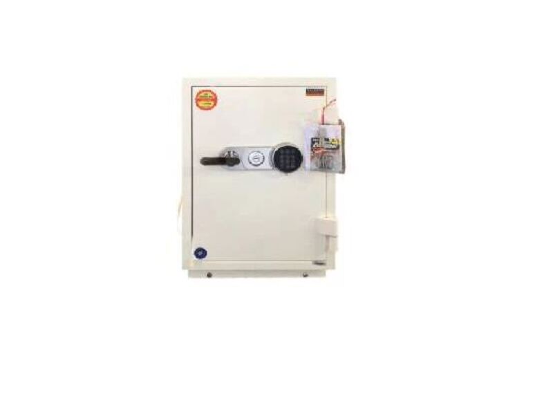 Valberg Fire Resistant Digital & Key Lock Safe, FRS-66 EL, Off White