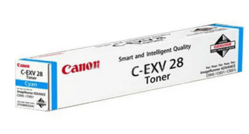 

Canon C-EXV 28 Cyan Toner Cartridge (2793B002)