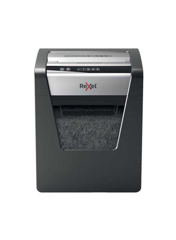 Rexel Momentum M510 Micro Cut Paper Shredder Machine, Black