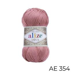 Alize Diva Yarn 100g, AE 354