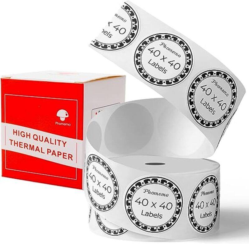

Phomemo 40x40mm Round Labels (M110/M120/M200/M220 Label Maker)