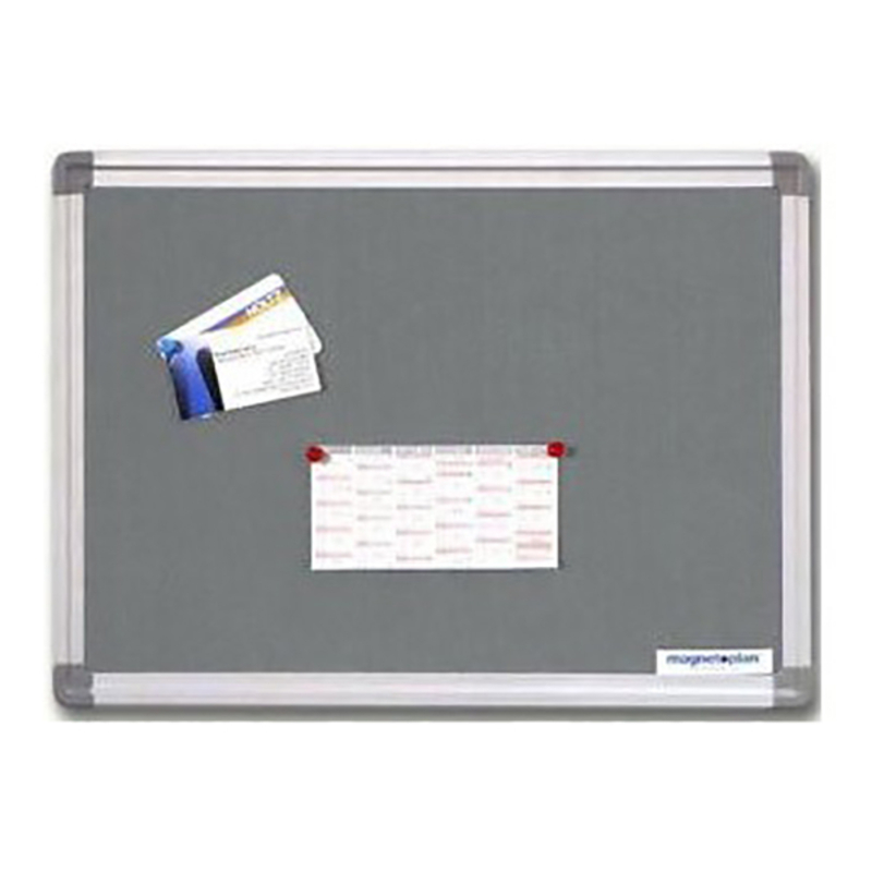Magnetoplan Pin board - Size 120cm x 90cm ( Grey Color)