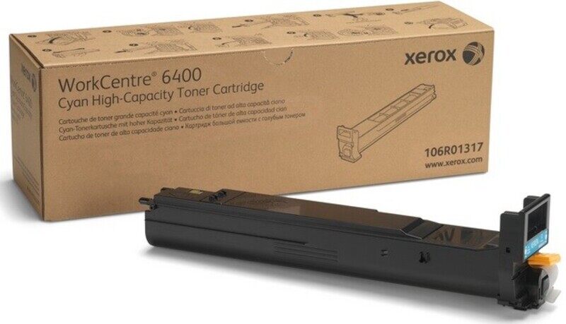 

Xerox Cyan Standard Capacity Toner Cartridge for WorkCentre 6400