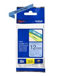 Brother TZE-531 12mm Laminated Tape, Black on Blue