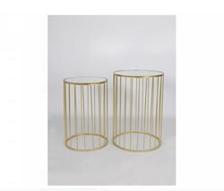 Ximi Glass Set Tables