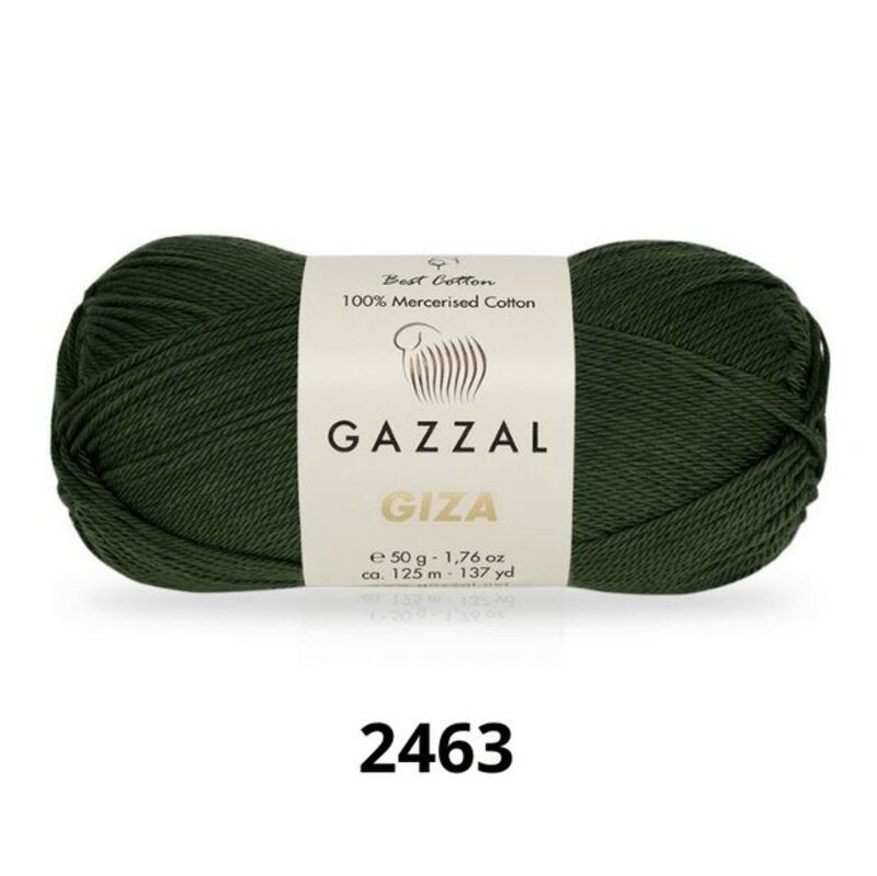 Gazzal Giza Yarn 50g, G 2463