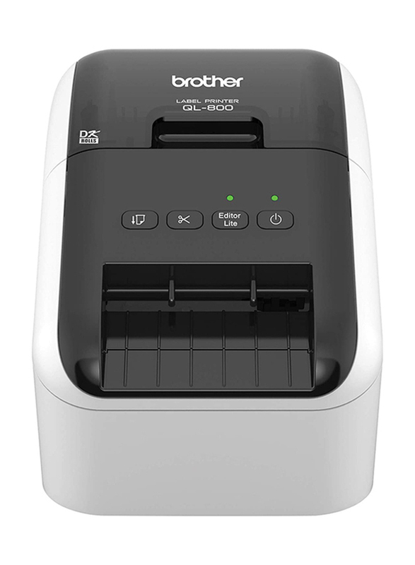 Brother QL-800 Label Printer, Black/White