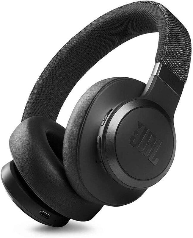 

JBL Live 660NC Wireless Over Ear Noise Cancelling Headphones, Powerful JBL Signature Sound, ANC + Ambient Aware, Voice Assistant, 50H Battery, Comfort