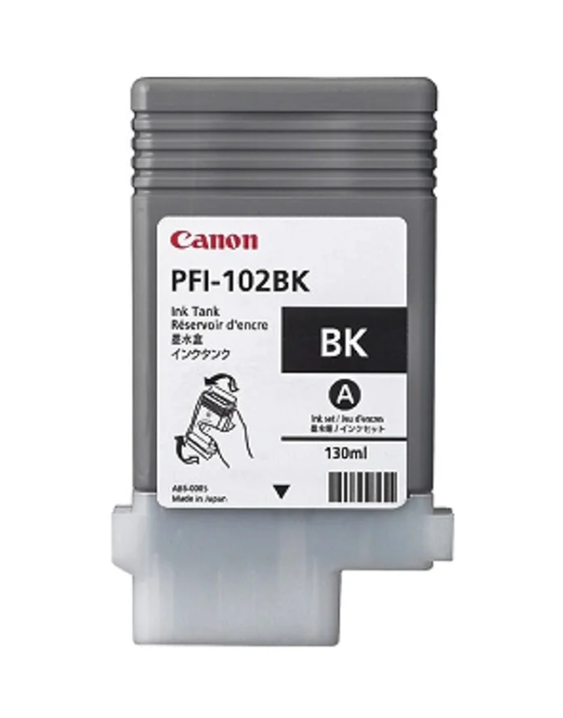 

Canon PFI-102 Black Original Ink Cartridge (PFI-102BK)