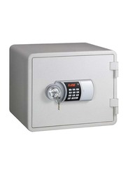 Eagle Fire Resistant Digital Key Lock Safe, YES-M015K, White
