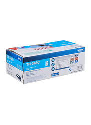 Brother TN-348C Cyan LaserJet Toner Cartridge