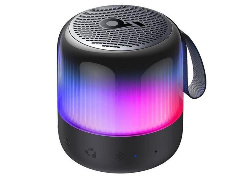 Anker Soundcore Glow Mini Portable Speaker, Black