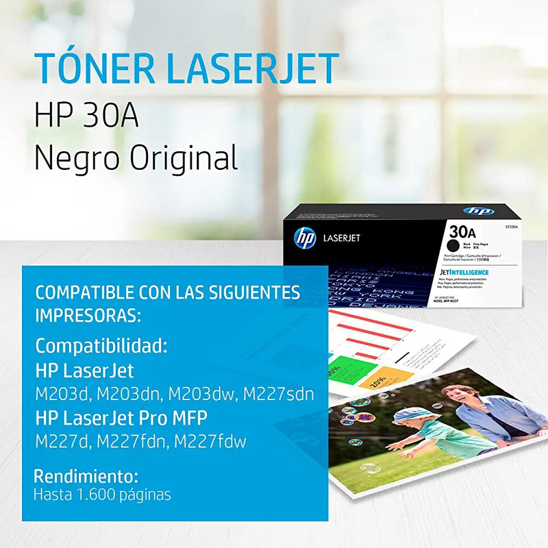 HP 30A Black Original Laserjet Toner Cartridge