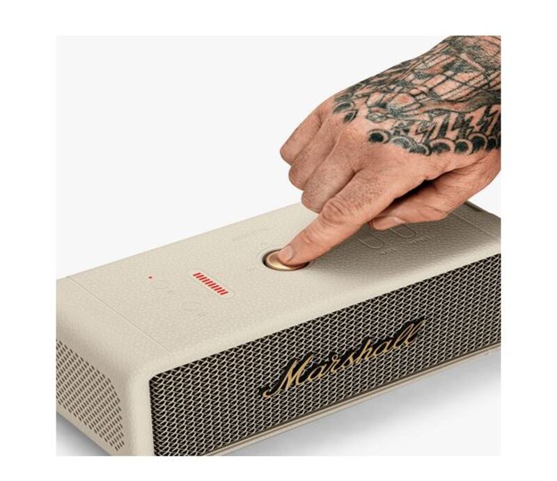 Marshall Middleton Portable Bluetooth Speaker, Cream