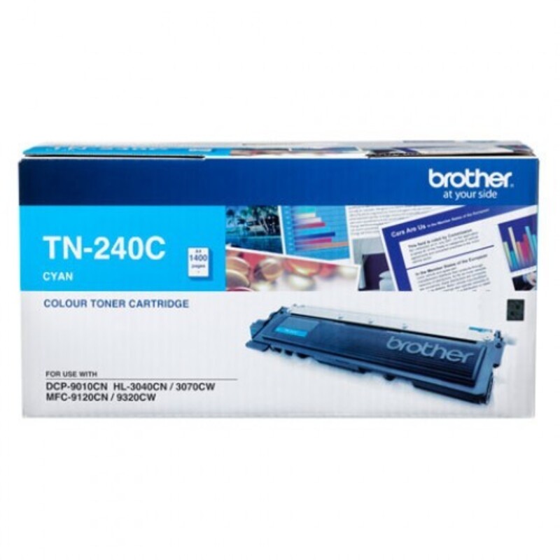 

Brother TN-240 Cyan Toner Cartridge