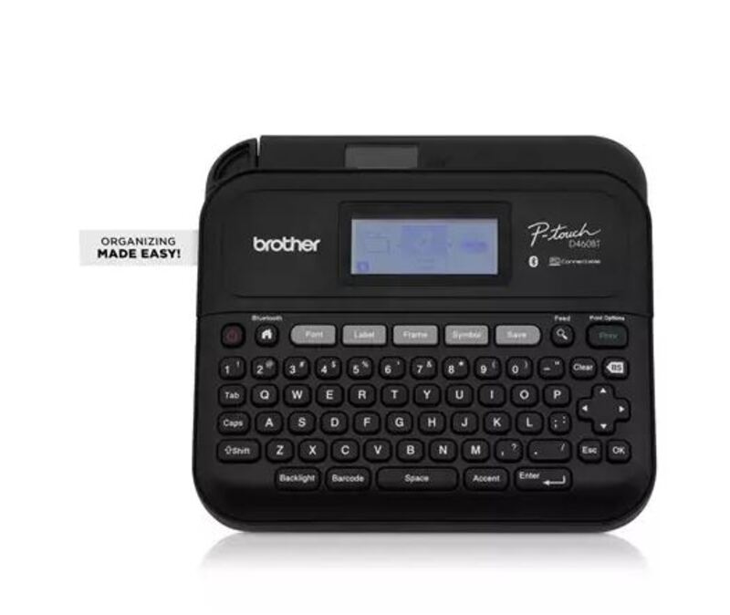 Brother P Touch Easy Portable Label Printer, PT-H110, White/Grey